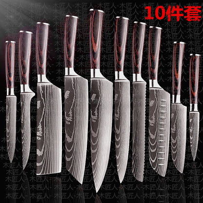 Damascus Elite Chef Knives